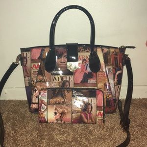 Michelle Obama Purse & Wallet Set